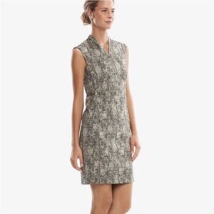 MM Lafleur Gray Sleeveless Dress
